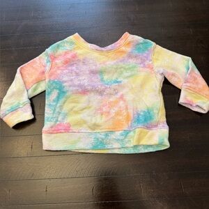Cat & Jack Size 12 months Tie-dye Sweatshirt